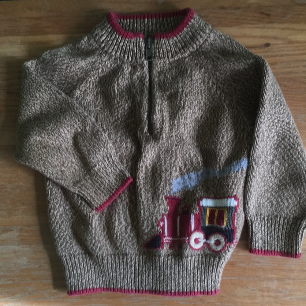 Size 12 - 18 months boys train sweater